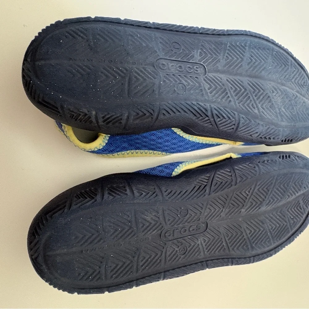 Crocs Blue Swiftwater Youth Sandals